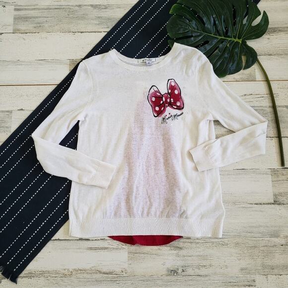 Disney Parks| Minnie Mouse Sweater Size Medium - Picture 1 of 7